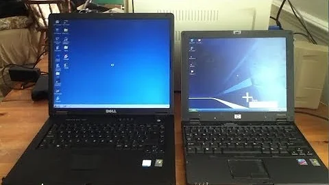 Windows 2000 vs. Windows XP laptop boot race!