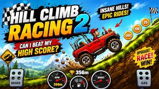 🚗🔥 Hill Climb Racing 2 🏁 | Can I Beat This Insane Hill? 😱 screenshot 3
