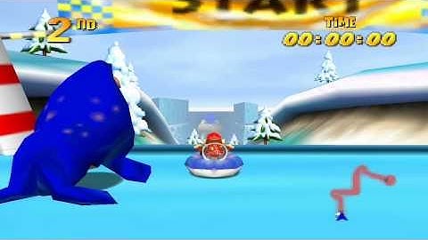 Diddy Kong Racing - Snowflake Mountain | Boss Race 1