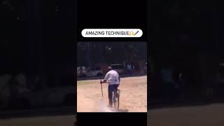 As straight as humanly possible