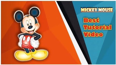 mickey mouse clubhouse I mickey mouse cartoon I I mickey mouse funhouse  #mickeymouse #coreldraw