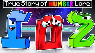 TRUE Story of the NUMBER LORE in Minecraft!