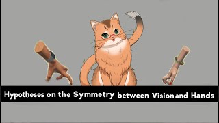 【視覚と手の対称性についての仮説】ねこの手でも脳はバグるかの検証実験【ねこなるもの】