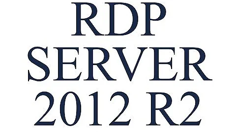 Configure and secure Remote Desktop Protocol (RDP)  with encryption on Windows Server 2012 R2