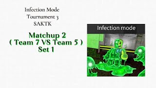 Infection Mode tournament | Matchup #2 | SAKTK | Team 7 V Team 5 | QTF1