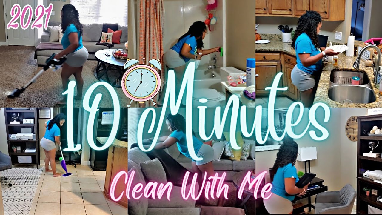 ⏰10 MINUTE SPEED CLEAN WITH ME 2021 | INSTANT CLEANING MOTIVATION | CLEAN WITH ME 2021