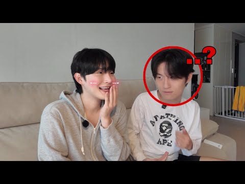 What was your boyfriend's reaction when you got excited looking at a handsome actor?