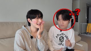 What was your boyfriend's reaction when you got excited looking at a handsome actor?