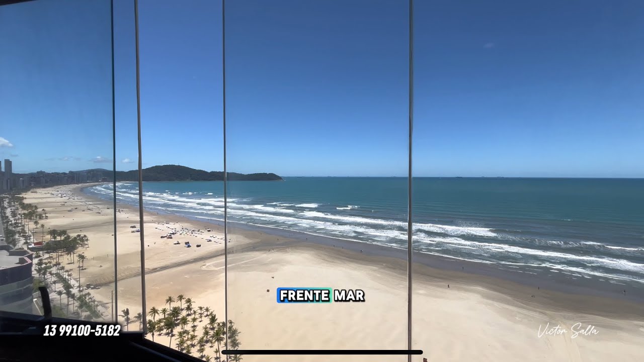 Apto 3 Dormitórios Frente Mar com Vista Definitiva – Vila Guilhermina Valor atualizado R$749.000,00 