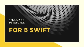 for в Swift
