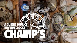 Rhythm Clocks At Champ's Clock Shop: A Guided Tour! | October 2024