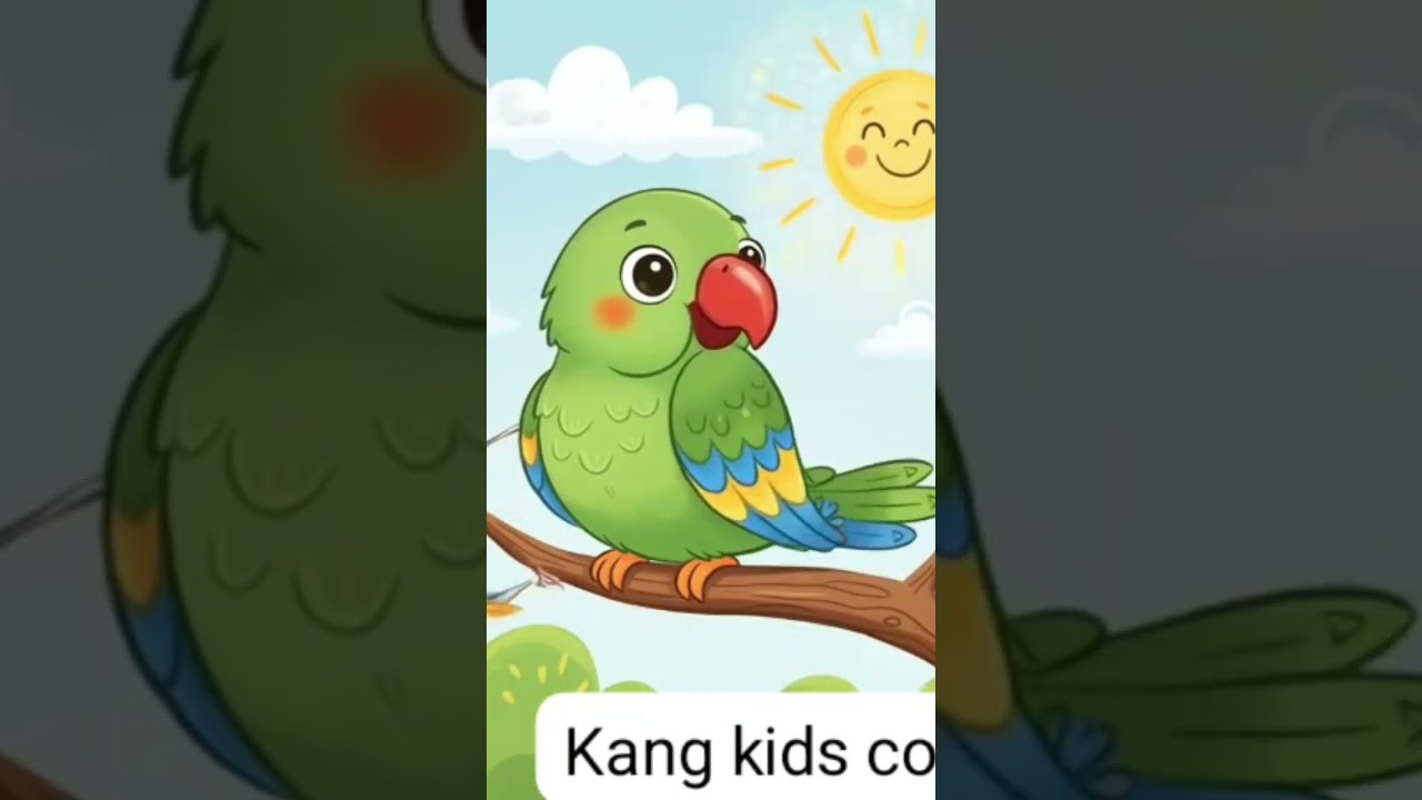 Mitho Mitho  🦜 | Urdu Kids Poem | Talking Parrot Song for Children 