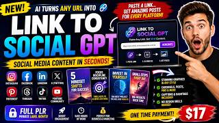 Link to Social GPT Review 2026 – Create Social Media Graphics From Any URL! screenshot 3