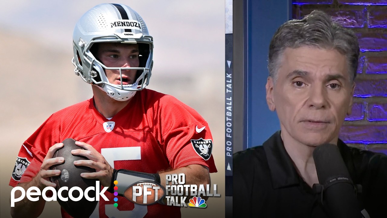 Fernando Mendoza signs rookie deal with Raiders; Tyreek Hill's recovery | PFT PM (FULL) | NFL on NBC