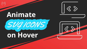 How to draw SVG icon | How to animate SVG icons on Hover | Detailed Coding
