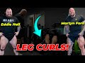 Eddie Hall Martyn Ford Do Leg Curls
