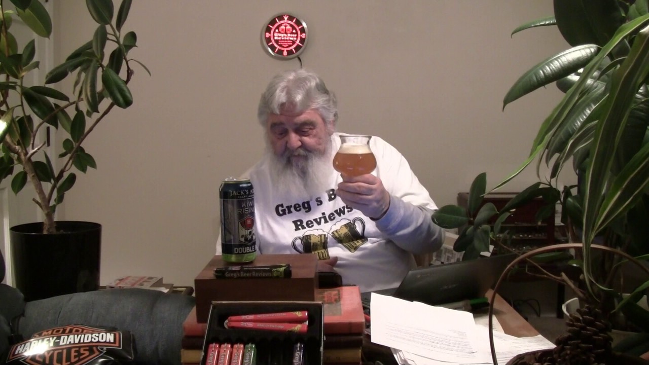 Beer Review 2369 Jack's Abbey Craft Lagers Kiwi Rising Double IPL