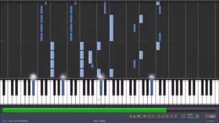 Video thumbnail of "Lullaby For A Dead Man - On Piano - Synthesia (Tutorial)"