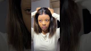 Obsessed with this highlight bob!👌Make it my new signature look… What do you think? Yay or nay?💇♀️