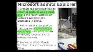 Famous The Operation Aurora Internet Explorer exploit - live! Net Worth