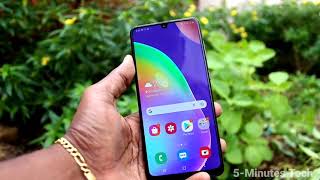 How to change lock screen clock style in Samsung Galaxy A31