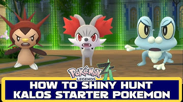 HOW TO GET SHINY KALOS STARTERS IN POKEMON LEGENDS Z-A!! - Shiny Hunting Guide