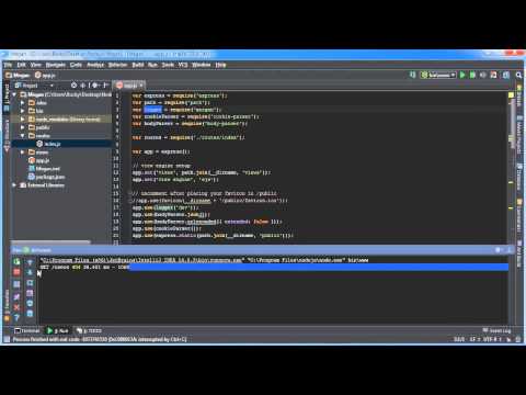 Node js Tutorial for Beginners   18   Understanding app js