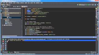 Node js Tutorial for Beginners   18   Understanding app js