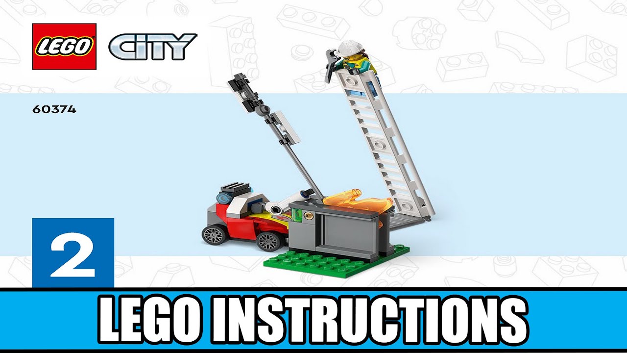 City | Fire Command Truck LEGO instructions
