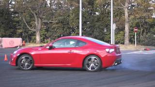 ［Sponsored］120202 TOYOTA 86 opening gala party_86デモンストレーション