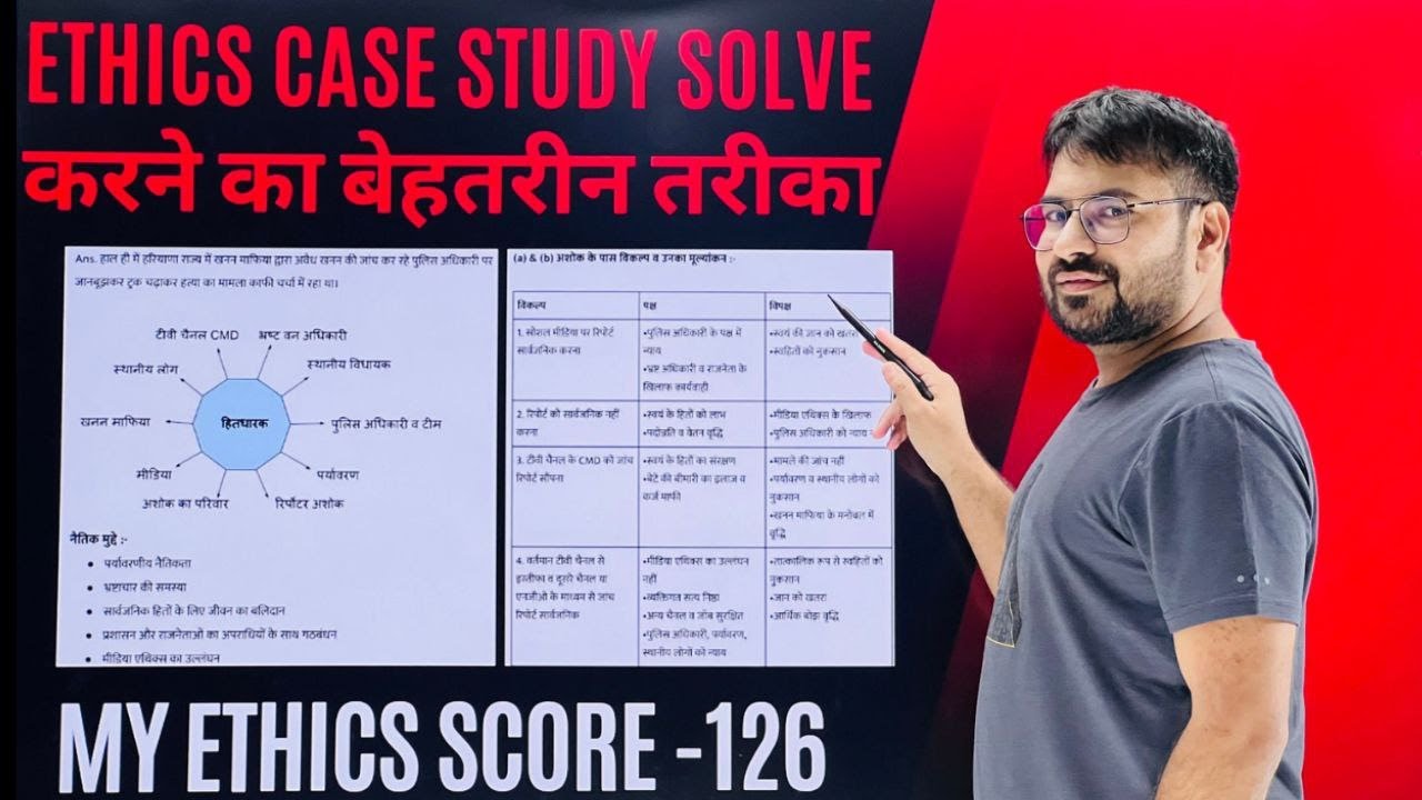 How to Solve ethics case study| एथिक्स केस स्टडी कैसे सॉल्व करें| UPSC ...