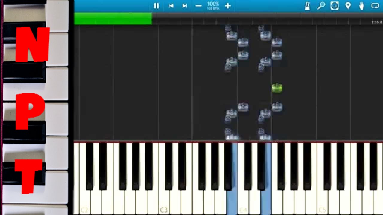 Nick Jonas - Levels - Piano Cover/Tutorial - How to play Levels - Synthesia Instrumental