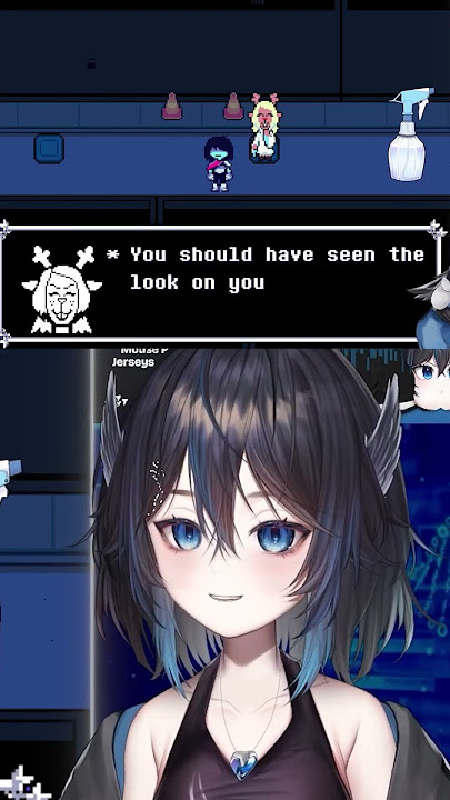 Intrusive thoughts won today | Deltarune Short #vtuber #vtuberuprising #vtuberclips #envtuber