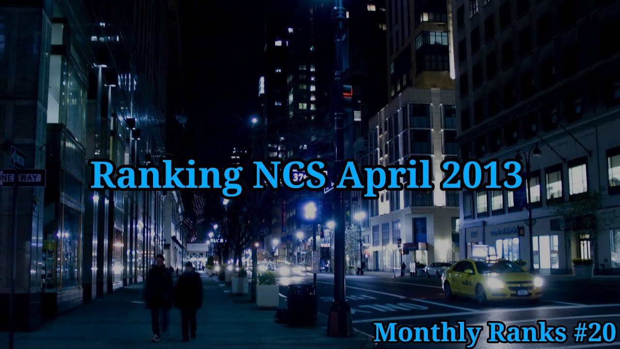 Ranking NCS April 2013