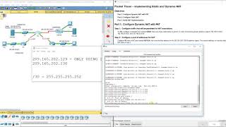 PKT 9.2.3.6 - Configuring Static and Dynamic NAT