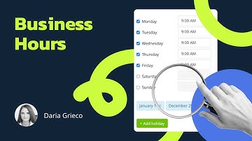 How to Set up Business Hours for Your Company