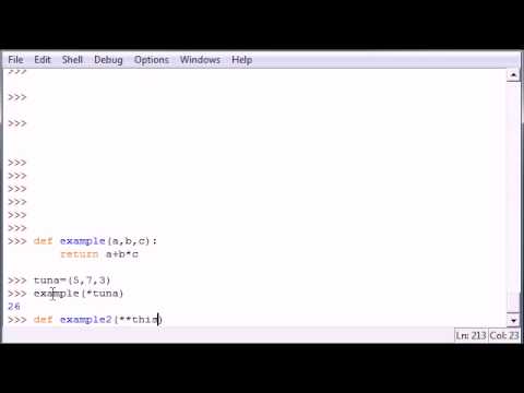 Python Programming Tutorial   31   Tuples as Parameters video x flv