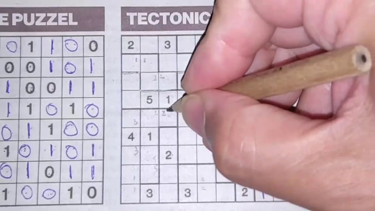 Thursday Bonus Extra Edition 1084 Tectonic Sudoku Puzzle 07 02 