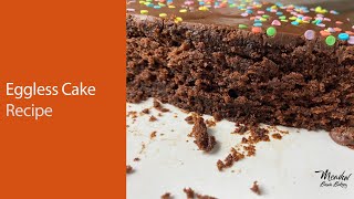 Https://meadowbrownbakery.com/chocolate-cake-with-no-eggs/ step by
video tutorial showing how to bake a simple eggless cake recipe. this
is great reci...