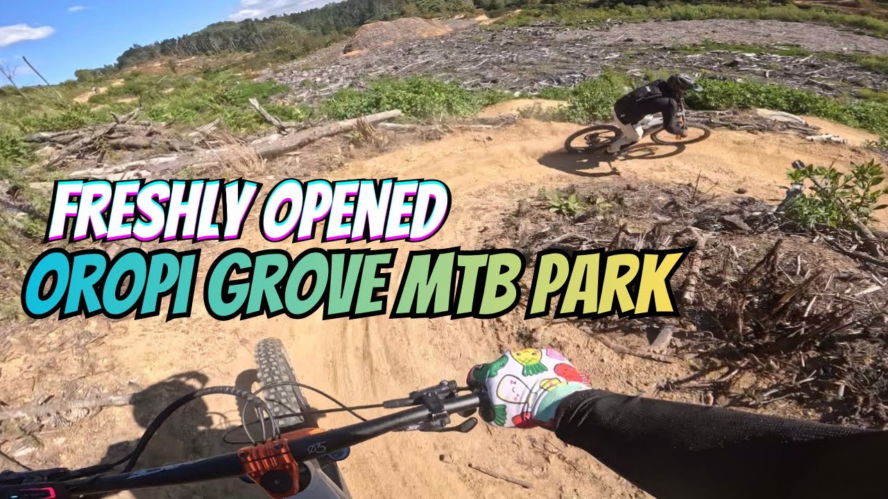 Недавно открывшийся – Горно-велосипедный парк Oropi Grove