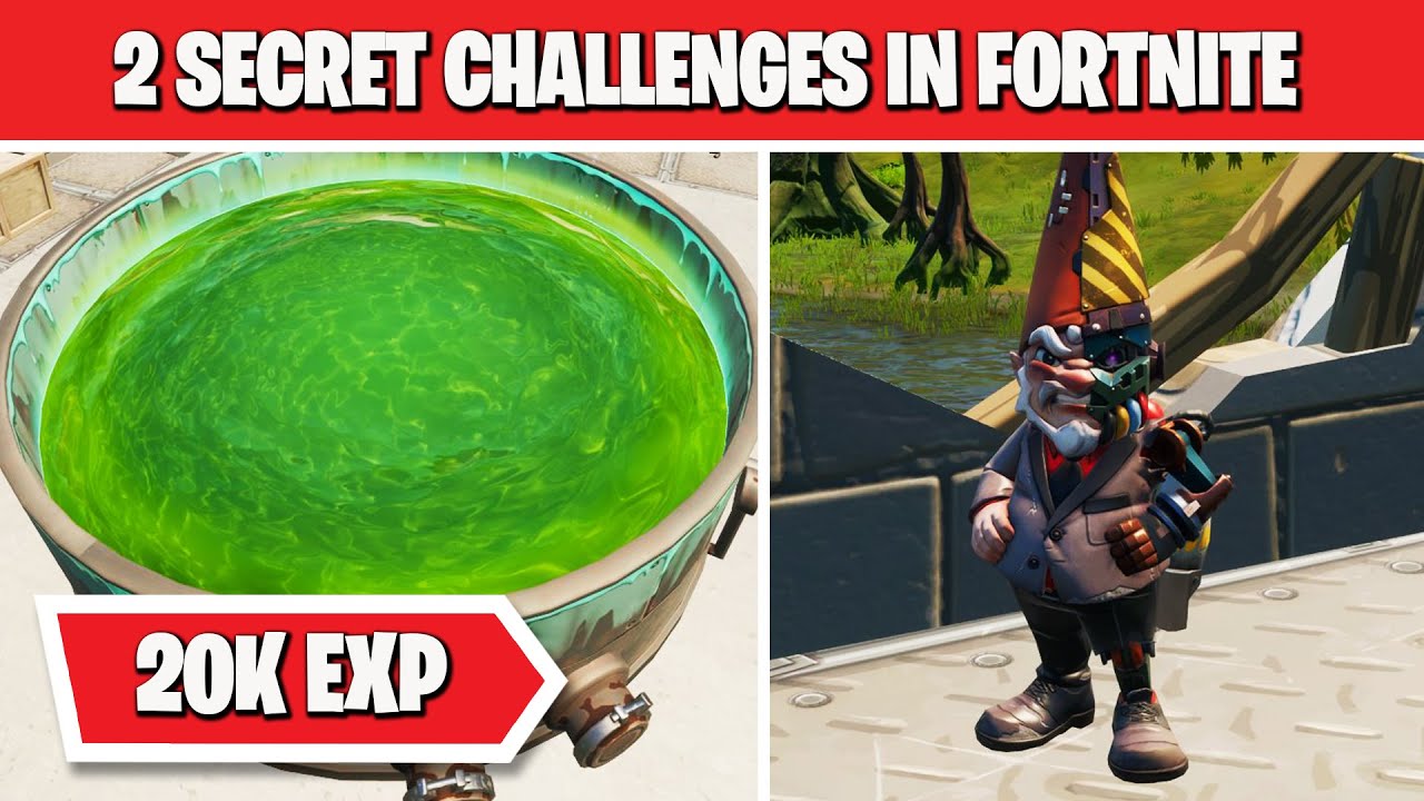 2 NEW Secret Gnome challenges / Cleanse Tanks / Escape? 20 000 EXP