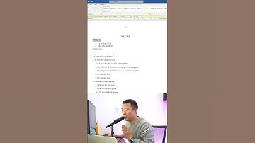 Hướng dẫn làm cấu trúc bố cục bài tiểu luận #xuhuong #thayPhongNCKHsinhvien
