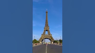 Why the Eiffel Tower Grows 15 cm Every Summer #shorts