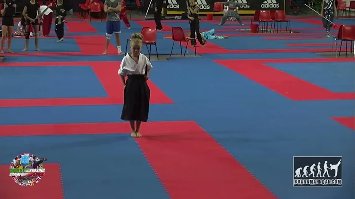 Jesse-Jane McParland WAKO WORLD CHAMPION 2014