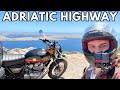 Best Coastal Road in Croatia / Motorcycle Trip Royal Enfield Interceptor 650