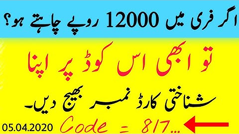 How to Apply For Ehsaas Emergency Cash Program | Ehsaas Program Online Registration | Ehsaas Program