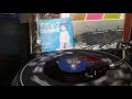 弘田三枝子さんの「涙のためいき」(7inc,mono)をレコードで🎤。