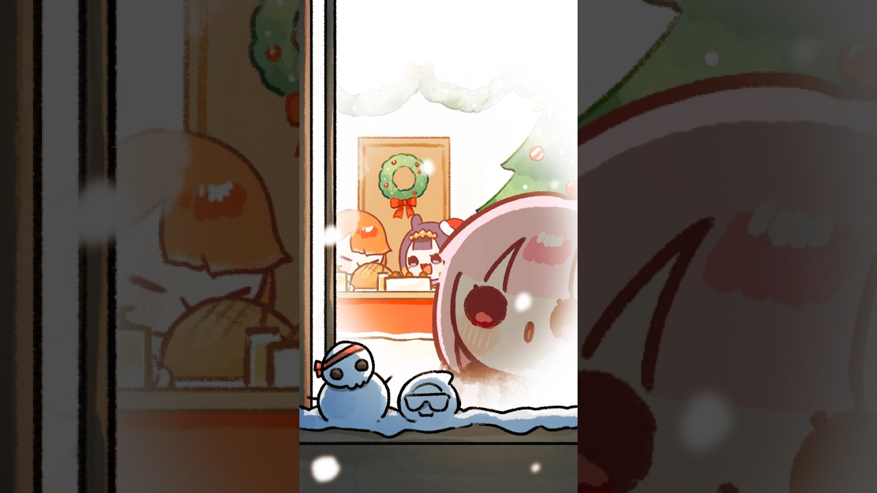 merry morimas feat. myth #shorts #anime #animation #hololive #holomyth #vtuber