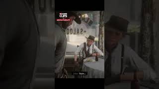 A perfectly normal way to start a conversation in RDR2 🐎