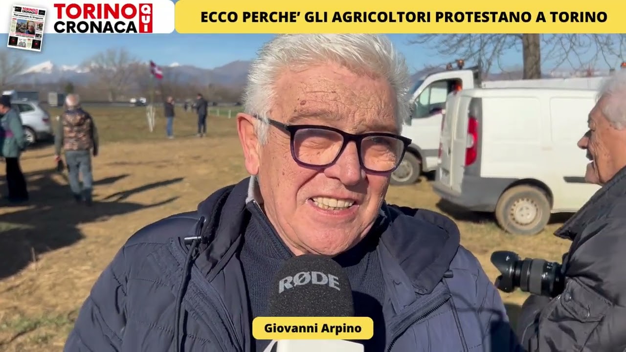 Centinaia di trattori sulle strade di Torino: ecco perché gli agricoltori protestano